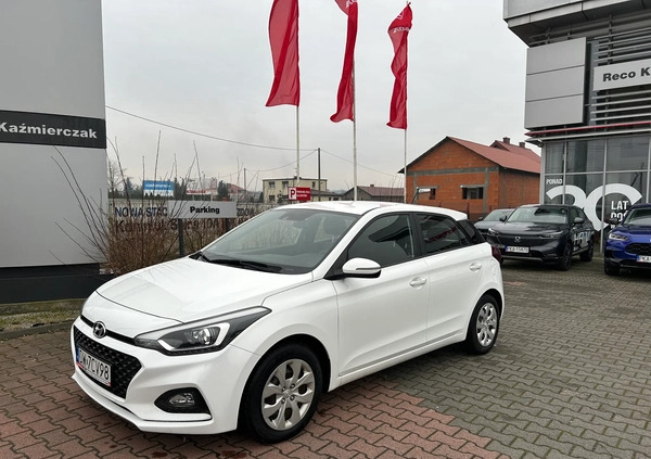 Hyundai i20 cena 51537 przebieg: 112190, rok produkcji 2018 z Wojnicz małe 254